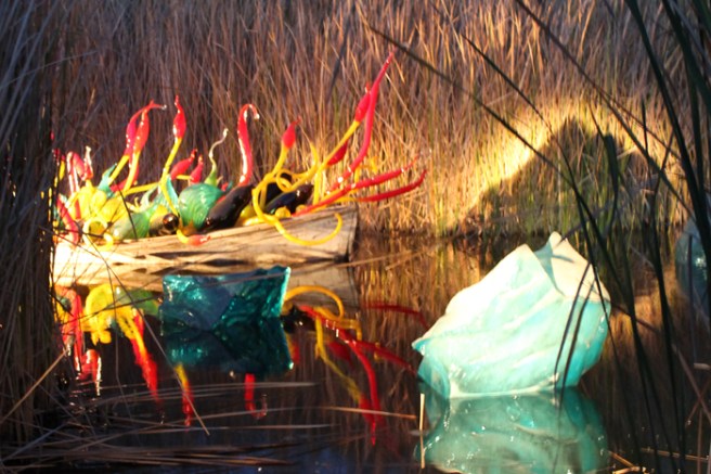Paddling in the Lake