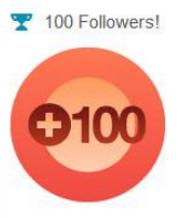 100 followers