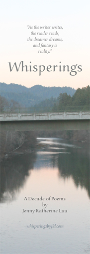 Whisperings Bookmark Front