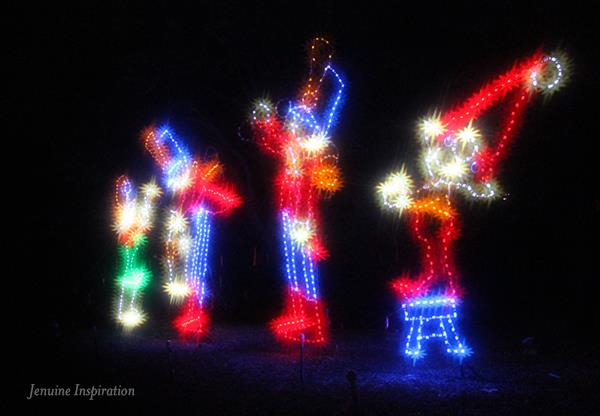 Marching Band Xmas Lights